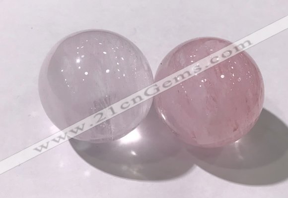 CDN1226 40mm round glass decorations wholesale