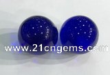 CDN1229 40mm round glass decorations wholesale