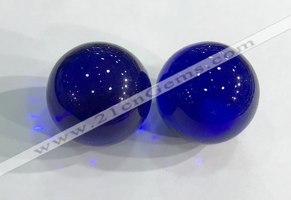 CDN1229 40mm round glass decorations wholesale