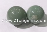 CDN1248 40mm round green aventurine decorations wholesale