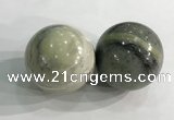 CDN1303 40mm round jasper decorations wholesale