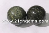 CDN1306 40mm round jasper decorations wholesale