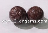 CDN1310 40mm round jasper decorations wholesale