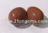 CDN1343 35*45mm egg-shaped goldstone decorations wholesale