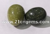 CDN1355 35*45mm egg-shaped Canadian jade decorations wholesale