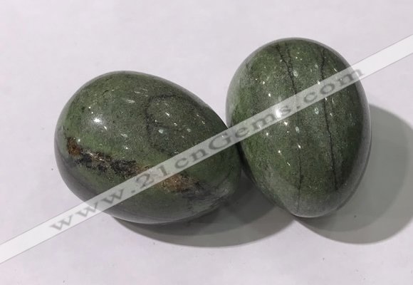 CDN1356 35*45mm egg-shaped jasper decorations wholesale