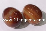 CDN1367 35*45mm egg-shaped agate decorations wholesale