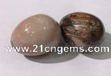 CDN1369 35*45mm egg-shaped agate decorations wholesale