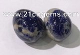 CDN1372 35*45mm egg-shaped sodalite decorations wholesale