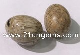 CDN1381 35*45mm egg-shaped feldspar decorations wholesale