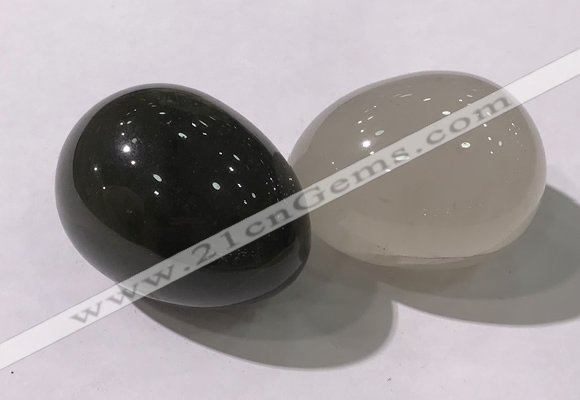 CDN1413 35*45mm egg-shaped jasper decorations wholesale