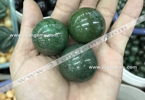 CDN17 30mm round pyrite gemstone decorations wholesale