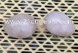 CDN330 35*50mm egg-shaped rose quartz decorations wholesale