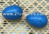 CDN343 35*50mm egg-shaped imitation turquoise decorations wholesale