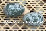 CDN351 35*50mm egg-shaped tree agate decorations wholesale