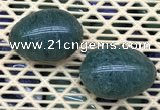 CDN353 35*50mm egg-shaped synthetic gemstone decorations wholesale