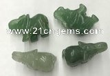 CDN387 20*40*30mm elephant green aventurine decorations wholesale