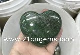 CDN40 40*45mm heart pyrite gemstone decorations