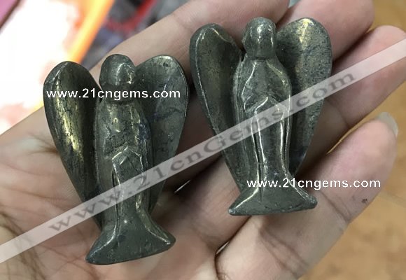 CDN483 30*40mm angel pyrite decorations wholesale