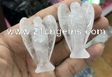 CDN490 35*50mm angel white crystal decorations wholesale