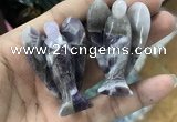 CDN491 35*50mm angel dogtooth amethyst decorations wholesale