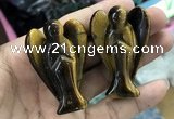 CDN504 35*50mm angel yellow tiger eye decorations wholesale