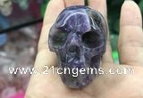 CDN552 35*50*40mm skull dogtooth amethyst decorations wholesale