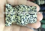 CDN575 35*50mm owl dalmatian jasper decorations wholesale