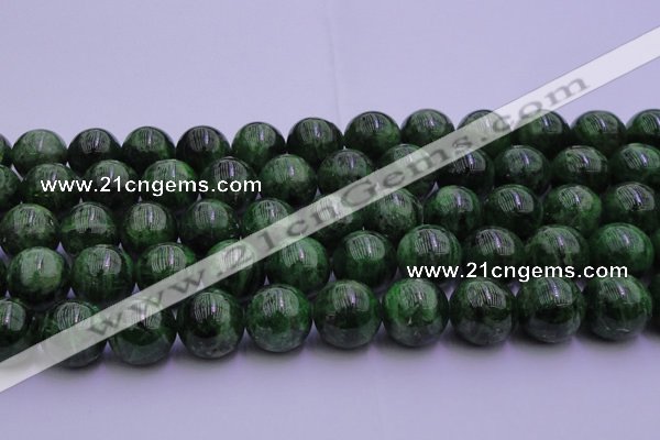 CDP56 15.5 inches 12mm round A grade diopside gemstone beads