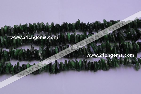 CDP71 15.5 inches 5*10mm - 8*15mm diopside chips gemstone beads