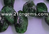 CDP75 15.5 inches 8*15mm - 10*20mm diopside chips gemstone beads