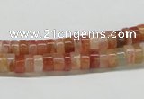 CDQ29 15.5 inches 2*4mm rondelle natural red quartz beads