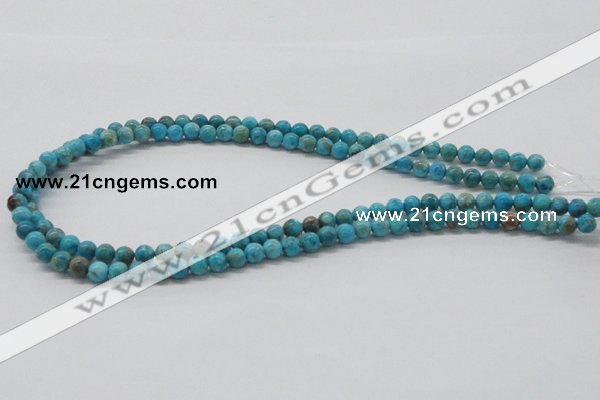 CDS01 16 inches 6mm round dyed serpentine jasper beads wholesale