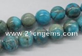 CDS03 16 inches 10mm round dyed serpentine jasper beads wholesale