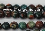 CDS186 15.5 inches 8mm round dyed serpentine jasper beads