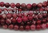 CDT02 15.5 inches 6mm round dyed aqua terra jasper beads