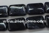 CDU09 15.5 inches 13*18mm rectangle natural blue dumortierite beads