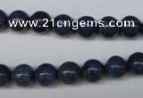 CDU102 15.5 inches 8mm round blue dumortierite beads wholesale