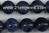 CDU108 15.5 inches 20mm round blue dumortierite beads wholesale