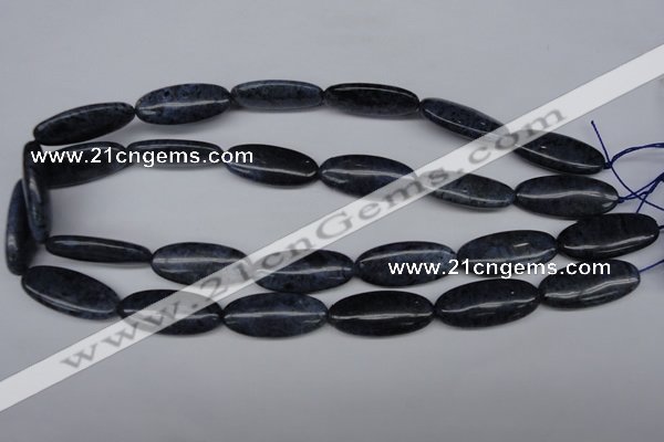 CDU130 15.5 inches 13*30mm marquise blue dumortierite beads