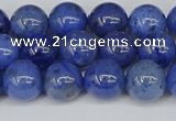 CDU342 15.5 inches 8mm round blue dumortierite beads wholesale