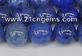 CDU344 15.5 inches 12mm round blue dumortierite beads wholesale