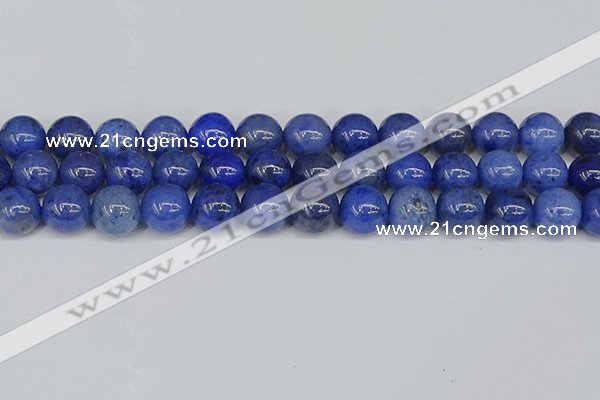 CDU345 15.5 inches 14mm round blue dumortierite beads wholesale