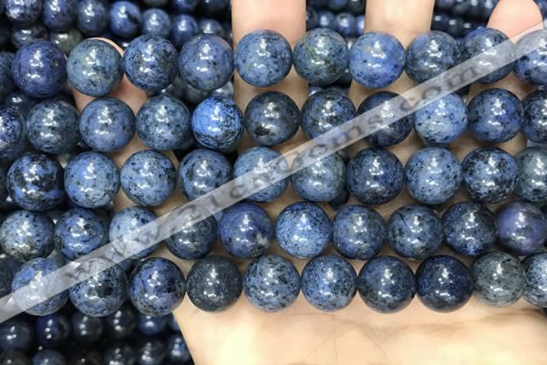 CDU354 15.5 inches 12mm round blue dumortierite beads wholesale
