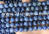 CDU368 15.5 inches 8mm round dumortierite gemstone beads