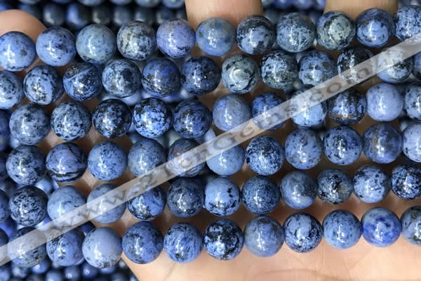 CDU368 15.5 inches 8mm round dumortierite gemstone beads