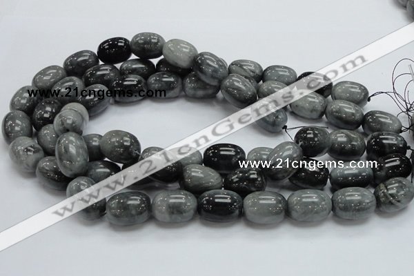 CEE10 15.5 inches 15*20mm egg-shaped eagle eye jasper beads wholesale