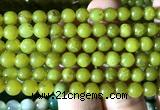 CEJ361 15 inches 6mm round lemon jade beads wholesale