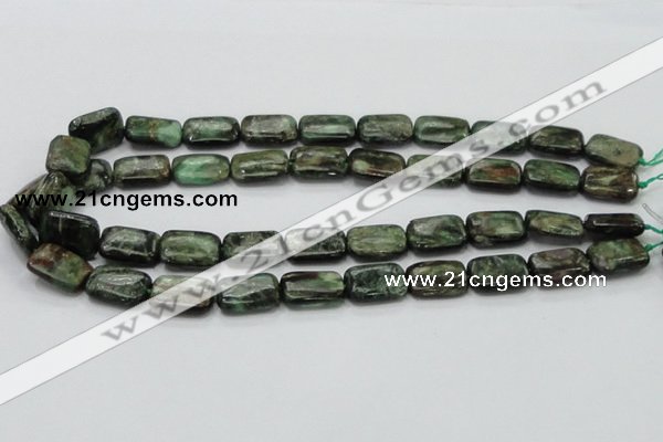 CEM19 15.5 inches 13*18mm rectangle emerald gemstone beads wholesale