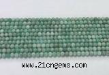 CEM55 15.5 inches 4mm round emerald gemstone beads wholesale